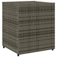 thumbnail image 5 of vidaXL Armoire de Rangement de Jardin Gris 55x59x69 cm Rotin Poly, 5 of 5