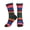 2 Black-2, variant on Unisex Colorful Mexican Blanket Stripes Novelty Ankle Socks Colorful ComfortSoft Lightweight Sports Athletic Socks