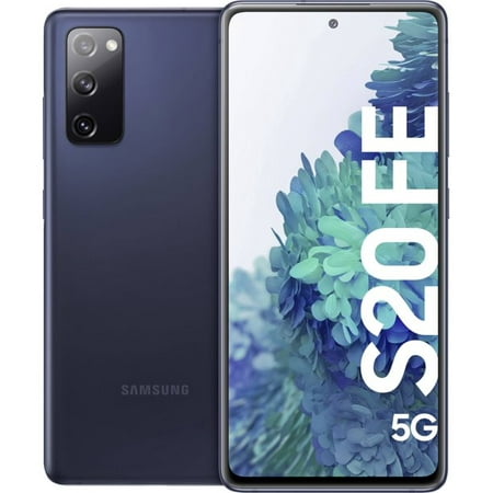 Pre-Owned SAMSUNG Galaxy S20 FE 5G G781U 128GB, Cloud Navy Unlocked Smartphone (Refurbished: Fair)