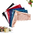thumbnail image 1 of CRILSTYLEO 6Ud Panties De Encaje Femenino Con Elástica Y Suave Para Uso Diario, 1 of 8
