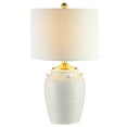 thumbnail image 4 of SAFAVIEH Lener 24 in. H Rustic Modern Table Lamp, Ivory, 4 of 6