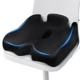 thumbnail image 1 of Cojín Memory Benazcap para silla de oficina, color negro, 1 of 8
