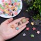 thumbnail image 3 of 54 piezas de dijes de bolas de cristal de 9 colores, dijes de estrellas, colgantes de estrellas luminosas que brillan en la oscuridad., 3 of 5