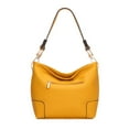 thumbnail image 6 of Montana West Hobo Bags for Women Top Handle Satchel Shoulder Purse Bucket Handbag, Yellow, 6 of 7