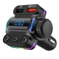 thumbnail image 3 of Binmer Car Bluetooth Receiver MP3 Player USB Car Supplies Multifunctional Phone Charger, 3 of 7