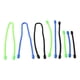 thumbnail image 1 of 9Pcs/Set Silicone Cable Tie, Reusable Twist Tie, Cable Tie Straps, 4-Inch,6-Inch,12-Inch, 1 of 5