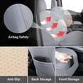 thumbnail image 4 of WRWolf Fusion Seat Covers Car Seat Cover Full Set for Ford Fusion 2010-2020,Seat Covers for Cars,Automotive Seat Covers for SUV(Gray), 4 of 6
