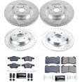 thumbnail image 3 of PowerStop Front and Rear Z23 Evolution Sport Carbon-Fiber Ceramic Brake Pad and Drilled & Slotted Rotor Kit Fits: FORD Select Models K7319, 3 of 10