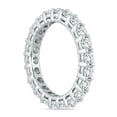 thumbnail image 2 of SZUL Women's 2 Carat TW AGS Certified 14K White Gold Diamond Eternity Band (K-L Color, I2-I3 Clarity), 2 of 6