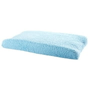 Simmons Kids - Plush Contour Changing Pad Cover, Blue