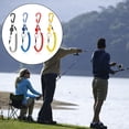 thumbnail image 4 of GLFILL Retention Rope Fishing Lanyard Cable Magnetic Anti Slip Safety Rope Anti Lost Easy Quick Release Rope Clips Net Holder Black, 4 of 9