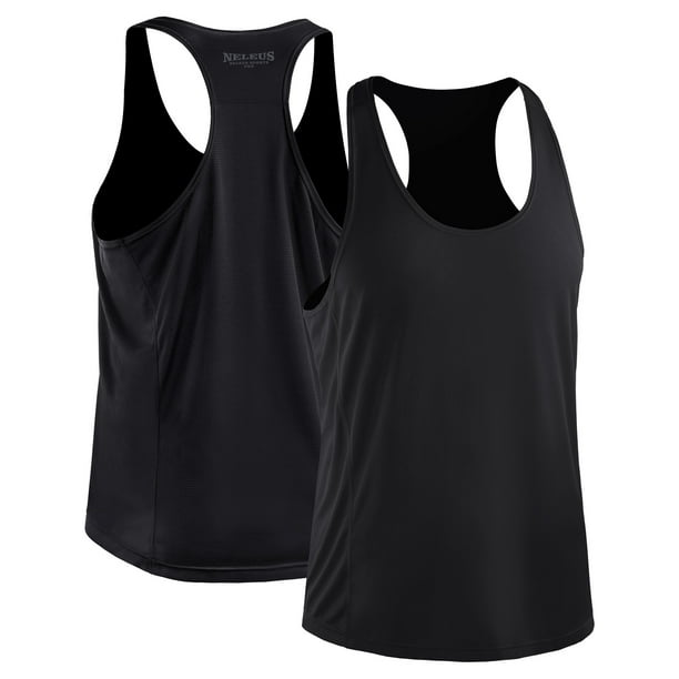 3-Pack Men's A-Shirt Tank Tops Quick-Dry Sport Gym Workout Fitness