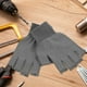 thumbnail image 2 of 5 pares de guantes de trabajo sin dedos para hombre, de punto transpirables, antideslizantes, para clima frío, conducción, ciclismo y reparaciones., 2 of 7