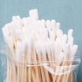 thumbnail image 2 of 600PCS Brotes de Algodón de Bambú Oso de Fresa Biodegradables para Limpieza de Heridas, 2 of 4