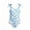 Z12-Light Blue, variant on Shadoumai Girls One Piece Swimsuit Size 5-6 Ruffle Tankini Set Lightweight Color Block Girls Dress Up Clothes Stretch Strap Modest Swimwear with Cover Up