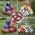 thumbnail image 3 of 3 Pack Nylon Ball Net Bag Ball Net, Holds 10-15 Balls, Hand-woven Ball Net, Portable Ball Net, Sports Ball Net, Nylon Net for Football, Basketball, Vo, 3 of 5