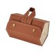 thumbnail image 1 of Organizador de anteojos de cuero plegable 2/3/4/5/6 caja de almacenamiento de gafas de sol de múltiples ranuras portátil de viaje para gafas Almacenamiento y organización del hogar L6392 marrón Yuarrent HA003745-10B, 1 of 6