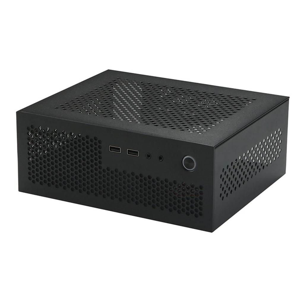 A09 3.8L ITX Chassis HTPC Portable Computer PC Support PCIe 2.5inch Solid States Drive Mini Computer Case