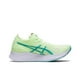 thumbnail image 3 of Zapatillas de running de corte bajo con placa de carbono y tejido de malla Asics Metaracer 1.0 Racing para hombre, color negro y blanco, 3 of 4