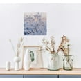 thumbnail image 3 of JEUXUS  Snowy Dandelion Canvas Wall Art, White Dandelion Snowing Day Prints Artwork, Nature Plant Painting Ready to Hang for Home Wall Decor, 3 of 4