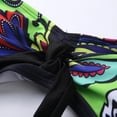 thumbnail image 2 of Conjunto de bikini HUOGUO para mujer, sexy, estampado liso, corte alto, 2 of 2
