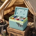 thumbnail image 4 of PINNACLE 4.5L Hard Insulated Picnic Cooler with Carry Handle, Ocean Blue, 4 of 8