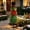 C, variant on Christmas Snowman Artificial Greenery Garden Stake with Top Hat & Red Bow, Detachable Snowman Greenery Yard Stake, 31.5 inch