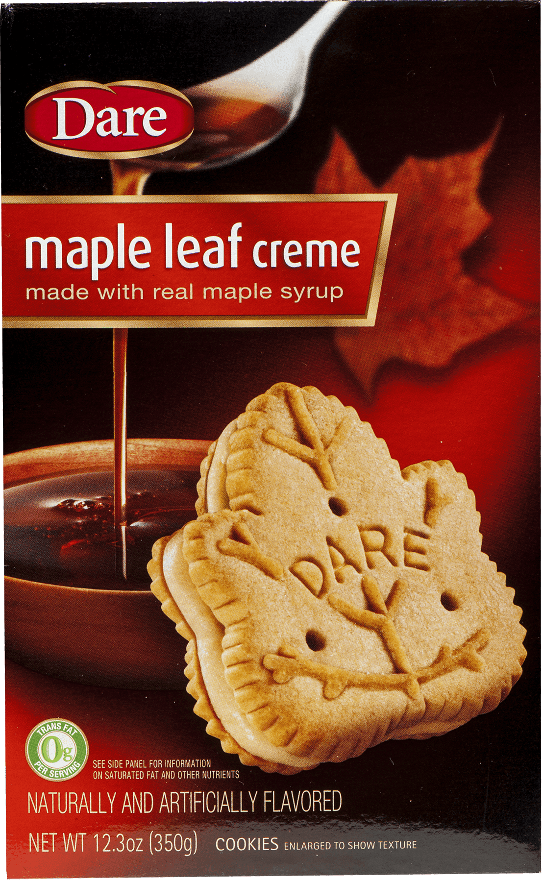 Details About Dare Maple Leaf Creme Cookies 12 3 Oz