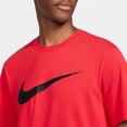 thumbnail image 3 of Nike Sportswear Swoosh Men's T-Shirt Color: University Red/Black Size: 2XL, 3 of 4