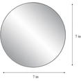 thumbnail image 2 of Better Crafts 7 inch, Pack of 10 Small Mirrors for Crafts, Round Mirror for Tables at Weddings, Mirror Tiles for Crafts and DIY Projects, 2 of 5