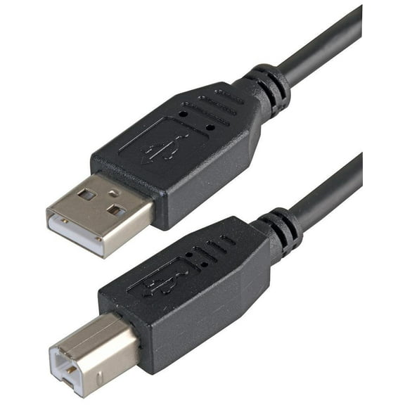 PRO SIGNAL - USB 2.0 A Plug to B Plug Cable, 2m Black