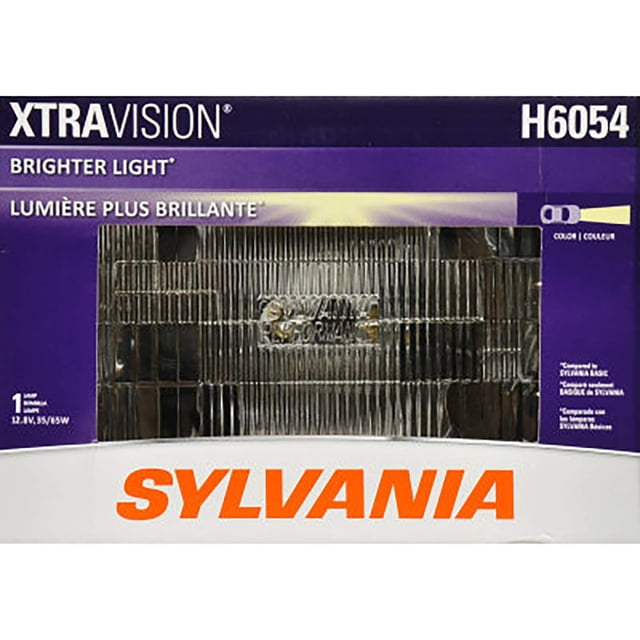 Faro delantero Sealed Beam SYLVANIA H6054 XtraVision 142 x 200 mm