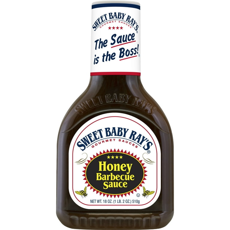 Sweet Baby Ray's Honey BBQ Sauce, Golden Barbecue 18 oz