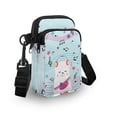 thumbnail image 3 of HELLHERO Alpaca Music Pattern Small Crossbody Purse Adjustable Strap Outdoor Travel Women Adjustable Shoulder Strap Crossbody Bag, 3 of 7
