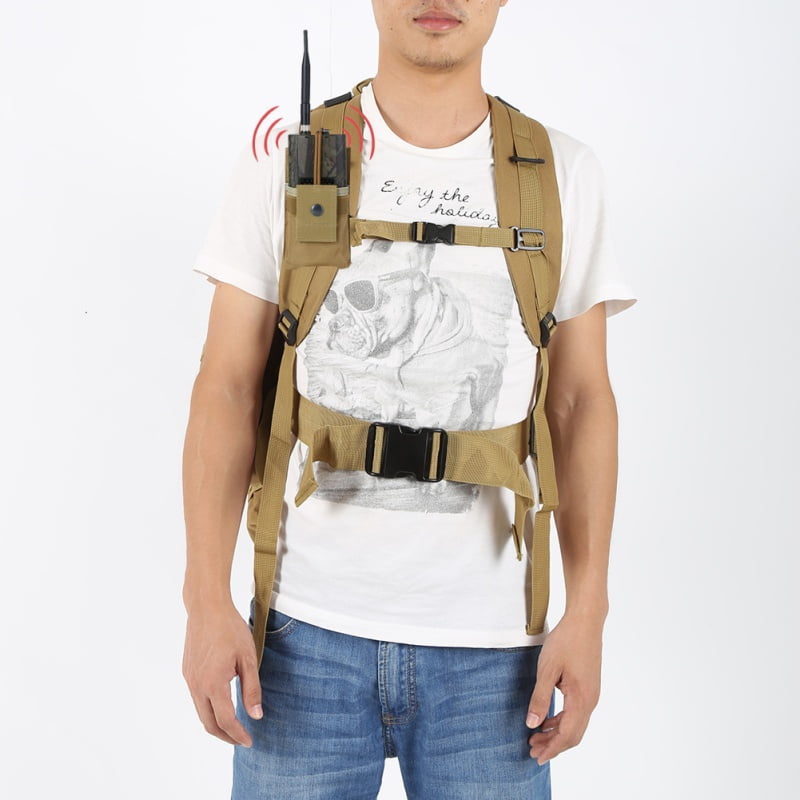 New Walkie-talkie Bag Tactical Vest 1Pc Accessories Nylon System Waist Pouch N3 