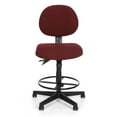 OFM 241DK 24 Hour Ergonomic Upholstered Armless Task Chair with