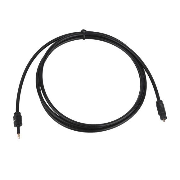 3.5 Audio Optic Fiber Cable Digital Optical Audio Cable Cord (1.5M), Optical Fiber Audio Cord