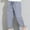 34#Dark Gray, variant on Men's Casual Beach Pants, Loose Fit, Solid Color, Drawstring Cuff, Comfortable 3/4 Length Shorts for Relaxation and Outdoor Activities