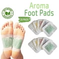 thumbnail image 1 of Almohadillas para pies de desintoxicación de jengibre premium Almohadillas de desintoxicación de limpieza de hierbas orgánicas - 10 pares Fokelyi XM153, 1 of 1