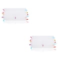 thumbnail image 3 of bedienty Plastic Mesh Cloth Canvas Sheets Wallet Bag Sewing Thread Craft Handicraft DIY Handicraft Accessory Crafting Supplies Large 2Set, 3 of 6