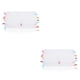 thumbnail image 3 of sweethay Hojas de lona de tela de malla de plástico transparente para hacer bandolera, bolso de mano, hilo de arranque, suministros para manualidades, Type6 NO6 sweethay CBP161349, 3 of 5