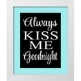 thumbnail image 1 of Robinson, Tamara 26x32 White Modern Wood Framed Museum Art Print Titled - Always Kiss Me Goodnight I, 1 of 4
