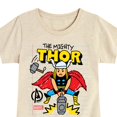 thumbnail image 3 of Marvel Thor - Doodle - Toddler and Youth Girls Fitted Short Sleeve Graphic T-Shirt, 3 of 5