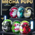 thumbnail image 5 of Caja ciega Mecha Pupu, figura mecánica de pingüino, mono, elefante, minifiguras de dibujos animados, modelo de PVC, bolsa de adivinación, juguete para niños, regalo, 5 of 5