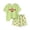Green, variant on CYRBOKO Kids Girls Outfit Sets for Girls, Elastic Waist Casual Summer Gift T-shirts and Shorts Two-Piece Sets White Size 14-15 T