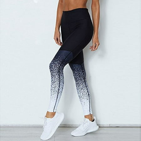 Femme Legging Sport Pantalon Confortable pour Jogging Yoga Taille Haute Amincissant Legging
