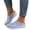 07# Light Blue, variant on 2026 Womens Breathable Knit Slip-On Walking Shoes Comfortable Summer Slip on Loafers Width Orthopedic Casual Backless Sneakers Dressy Flat Clogs Tennis Mules and Slide in with Arch Support,Pink#38