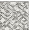 thumbnail image 2 of SAFAVIEH Montauk Katee Geometric Diamonds Area Rug, Charcoal/Ivory, 3' x 5', 2 of 3