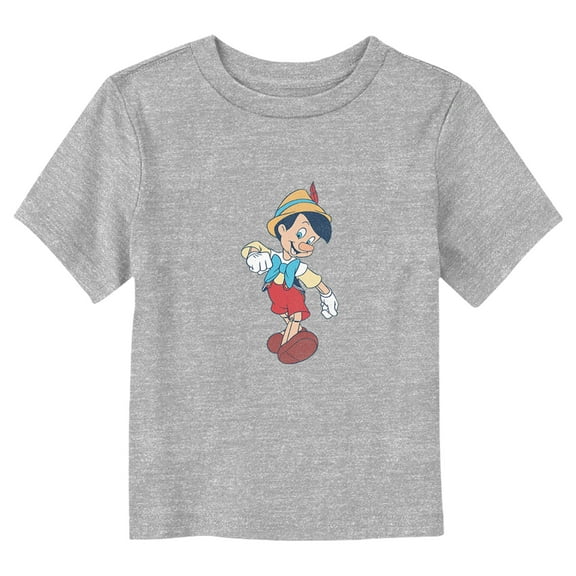 Toddler's Pinocchio Classic Pose Graphic Tee Athletic Heather 4T