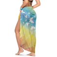 thumbnail image 2 of Uourmeti Sarong Wraps for Women Tie-Dye Butterfly Flowy Chiffon Scarf Blouse for Swimwear Bikini Wrap for Lover One Size, 2 of 7